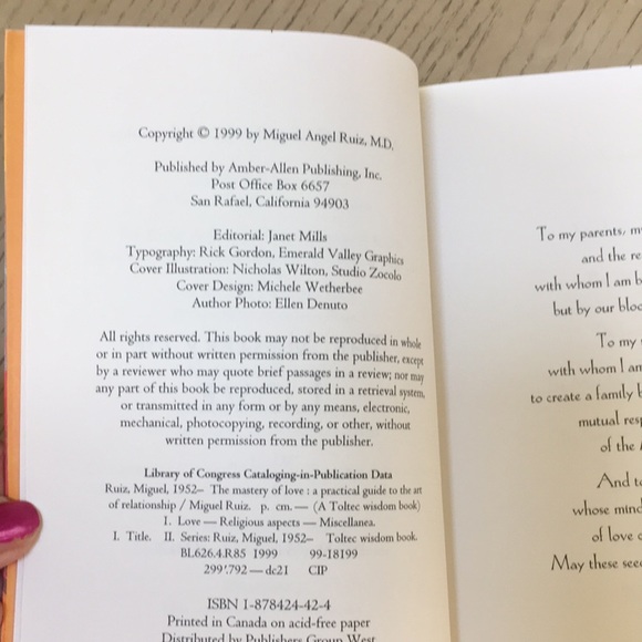 The Mastery of Love book - Picture 5 of 6